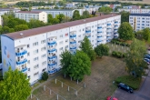 Günstige 2-Raum-Wohnung mit schöner Aussicht - Stauffe 40-52 Balkonansicht