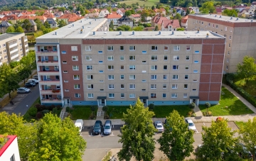 2-Raum-Wohnung mit Balkon am Krankenhaus, 07318 Saalfeld, Etagenwohnung